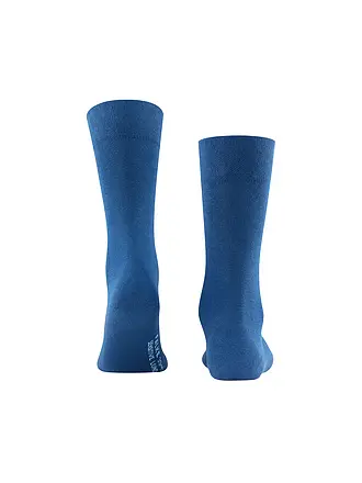 FALKE | Chaussettes homme Sensitive London anthra.mel. | blau